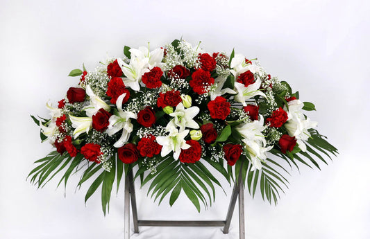 Deep Condolences Casket